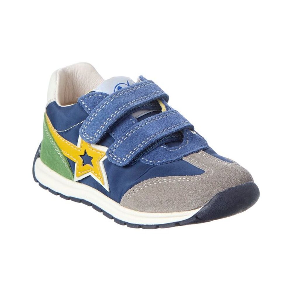 Naturino Crumi Nylon & Suede Sneaker, Grey